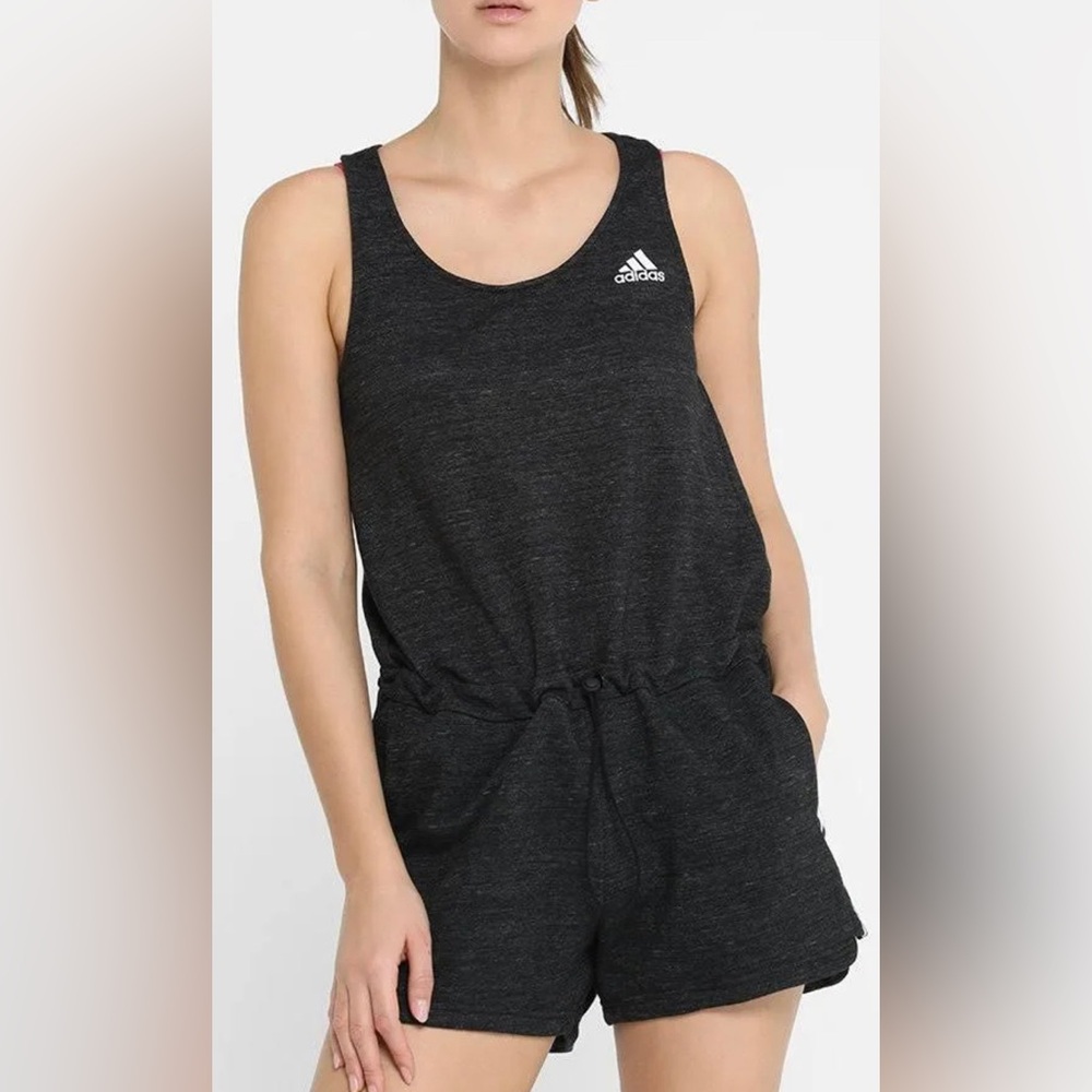 Adidas Sport 2 Street Shortie Romper, sz M